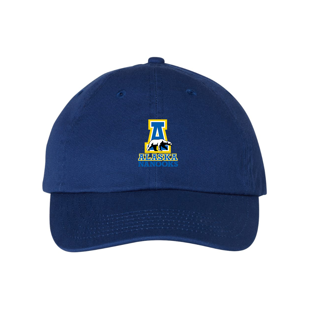 Alaska Nanooks  Valucap Adult Bio-Washed Classic Dad Hat
