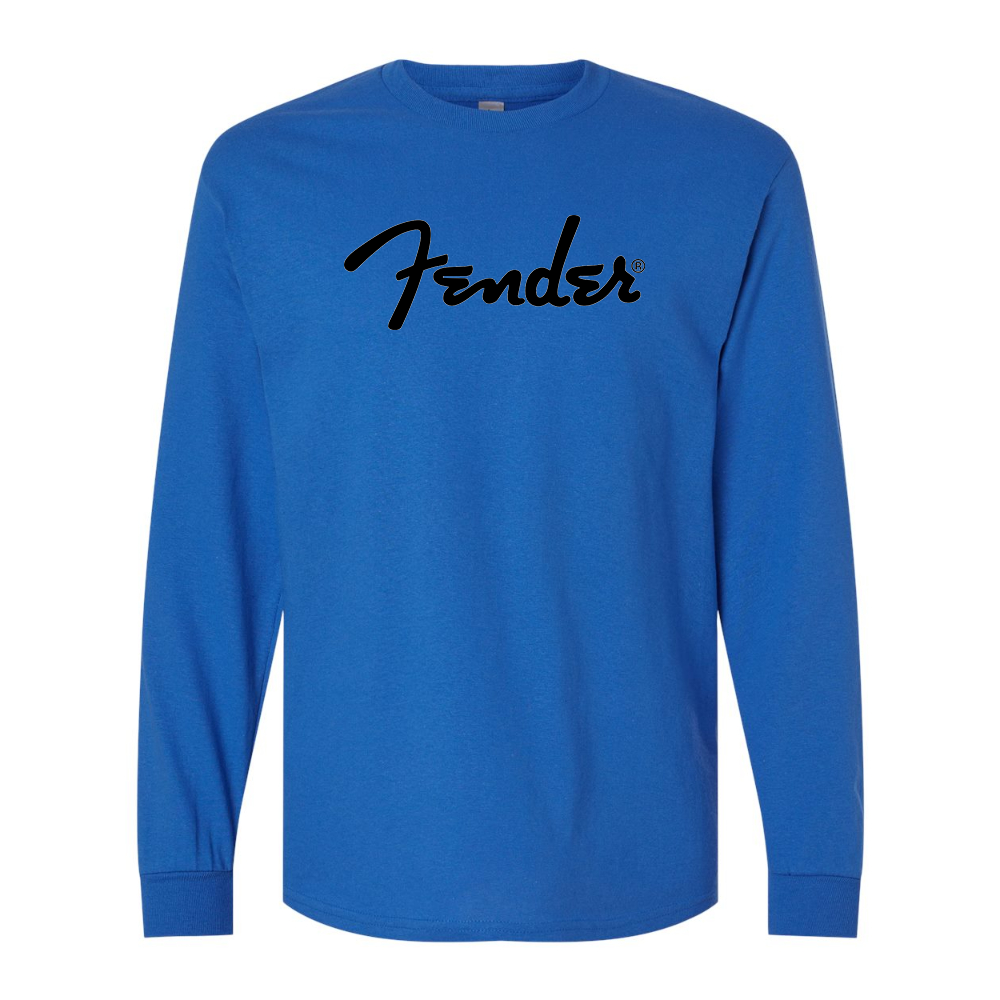 Men's Fender Gildan Heavy Cotton Long Sleeve T-Shirt