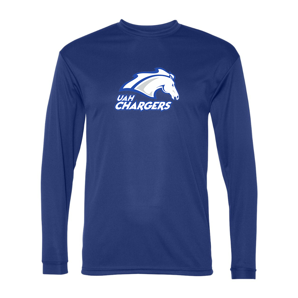 Men's Alabama Huntsville Chargers  Performance Long Sleeve T-Shirt