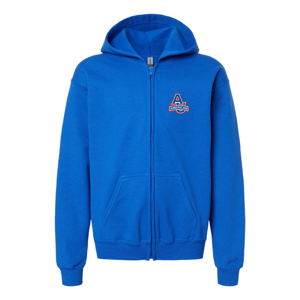 Youth  American Eagles   Gildan Heavy Blend Full Zip Hooded Sweatshirt