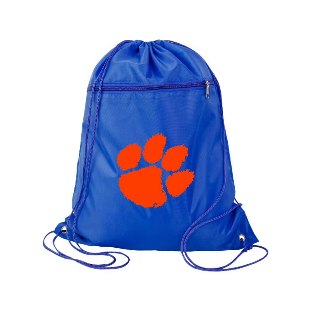 Clemson Tigers Q-Tees - Polyester Cinchpack