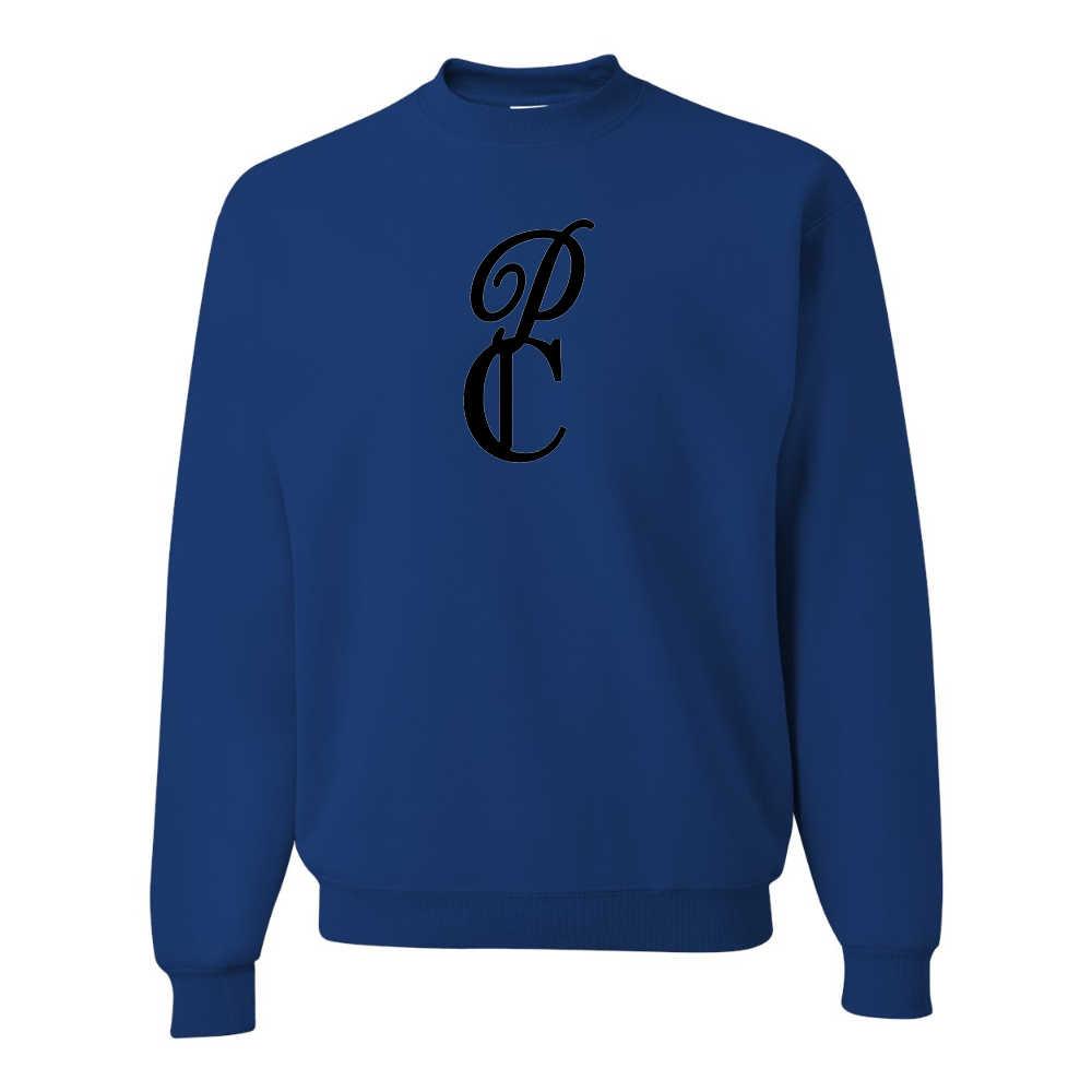 Men's P & C Black  JERZEES NuBlend Crewneck Sweatshirt