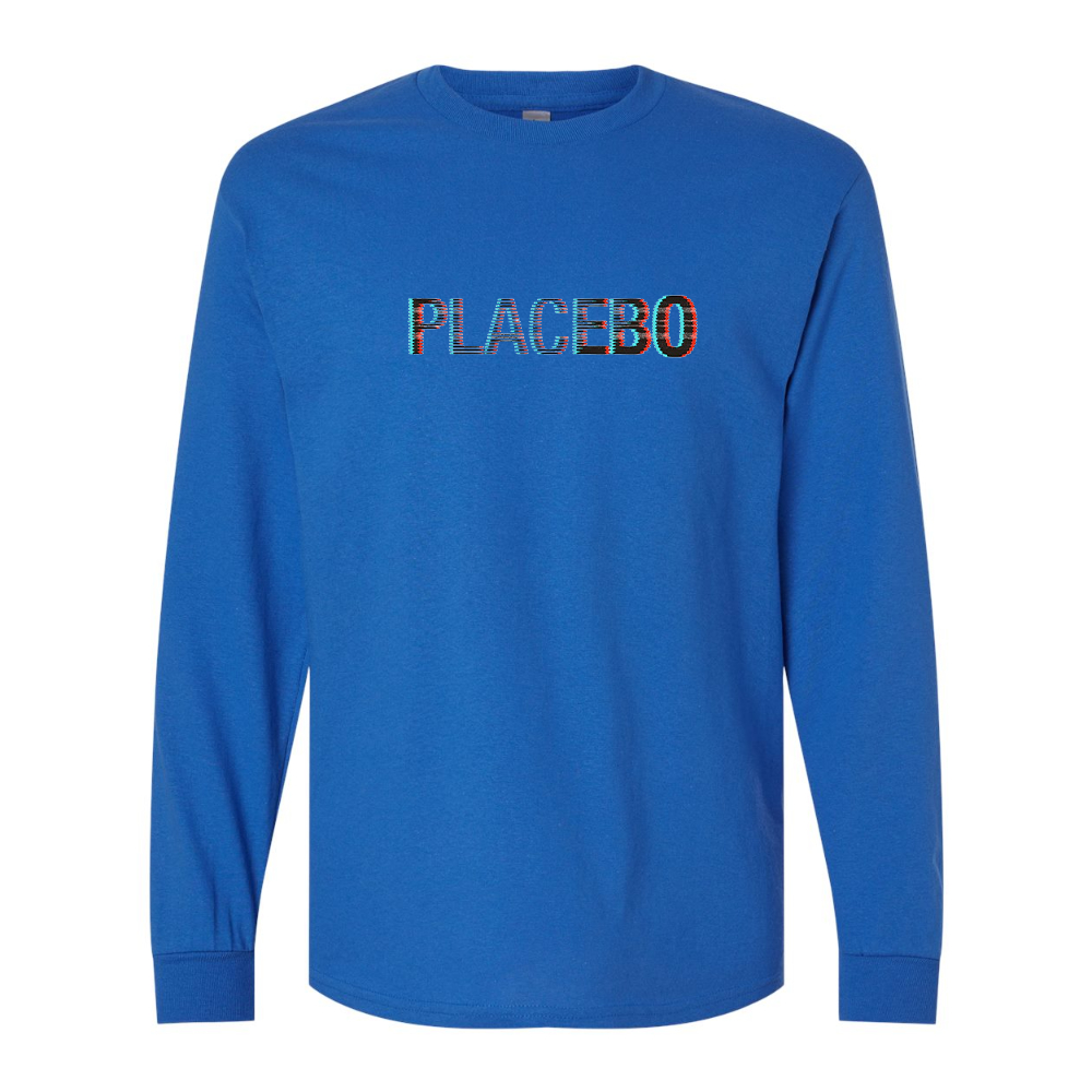 Men's Placebo Gildan Heavy Cotton Long Sleeve T-Shirt