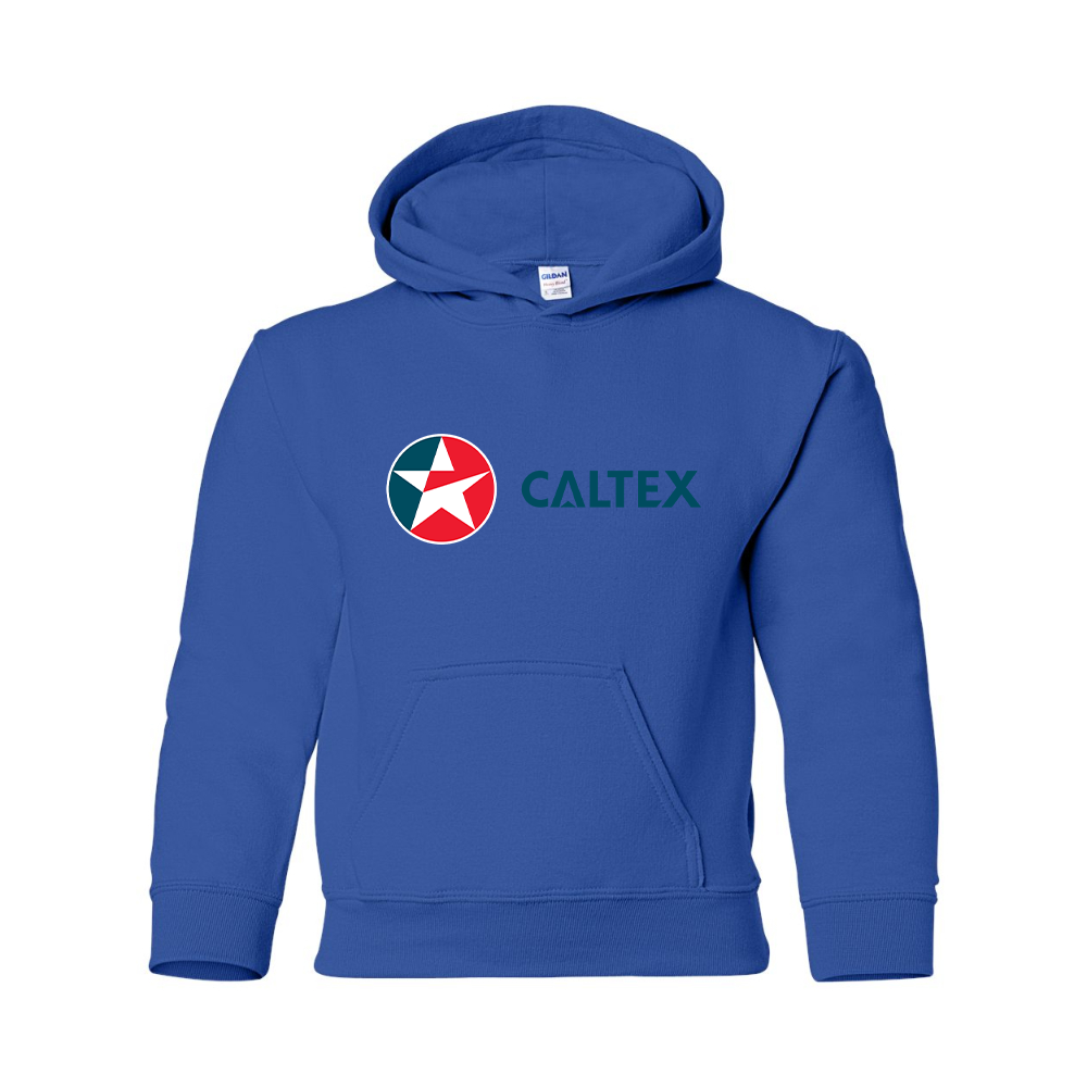 Youth  Caltex Gas Station Gildan Heavy Blend  Hooded Sweatshirt