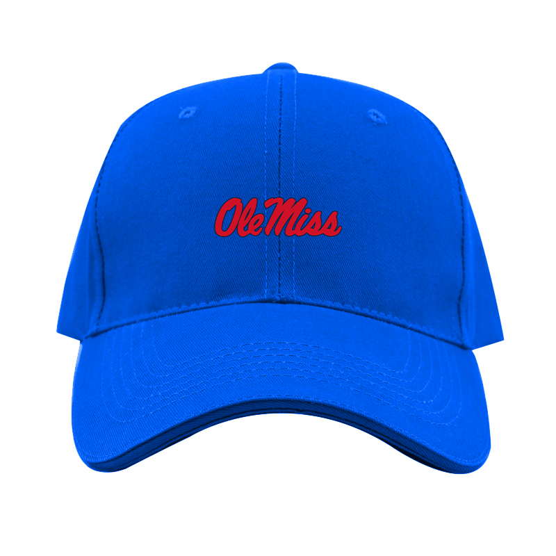 Mississippi Rebels Logo Dad Baseball Cap Hat