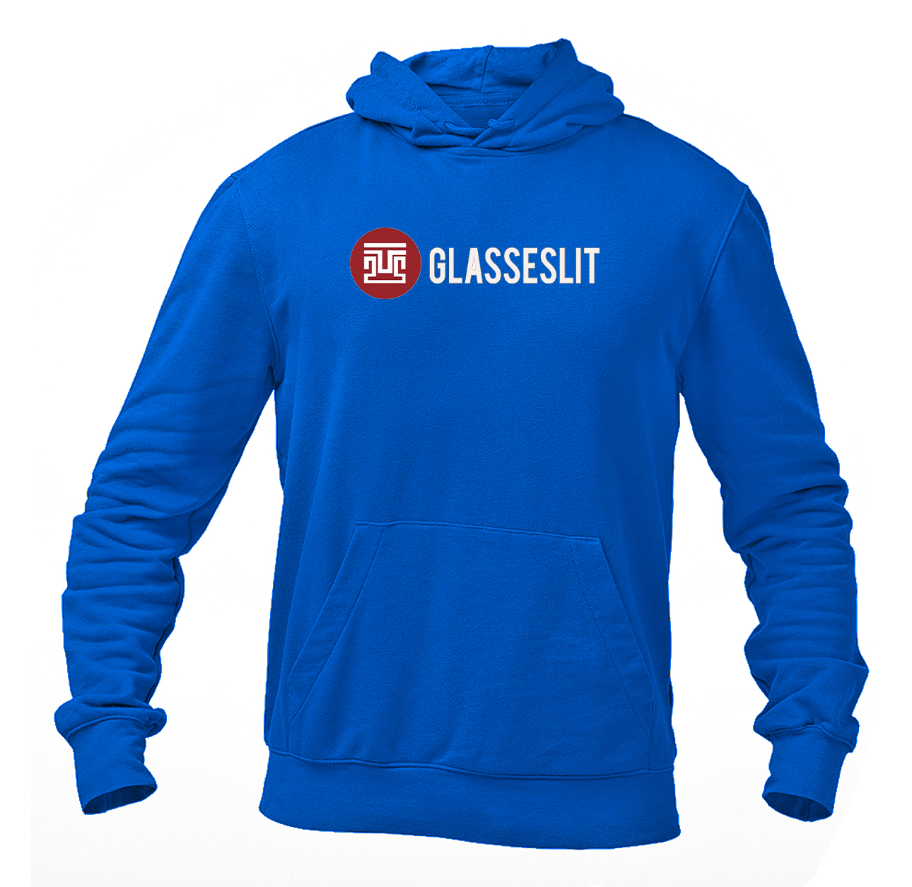 Men's Glasseslit Logo Pullover Hoodie