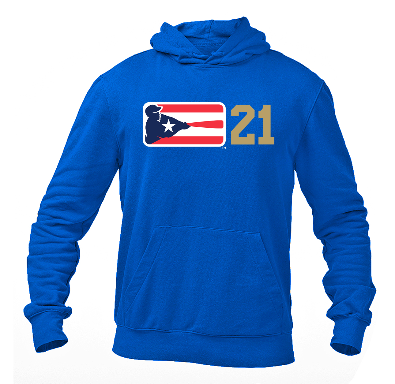 Men's Liga de Beisbol Profesional Roberto Clemente Logo Pullover Hoodie