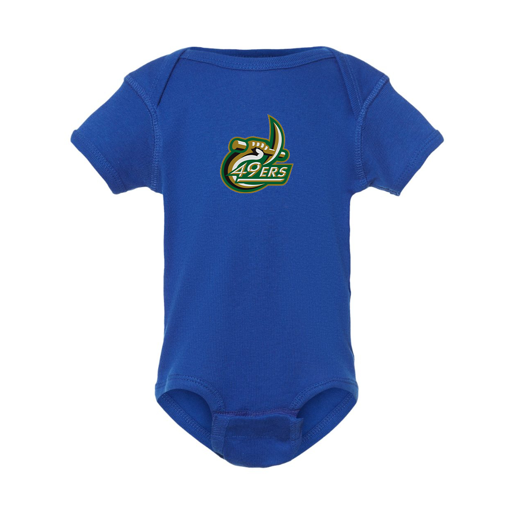Charlotte 49ers Rabbit Skins Infant Baby Rib Bodysuit