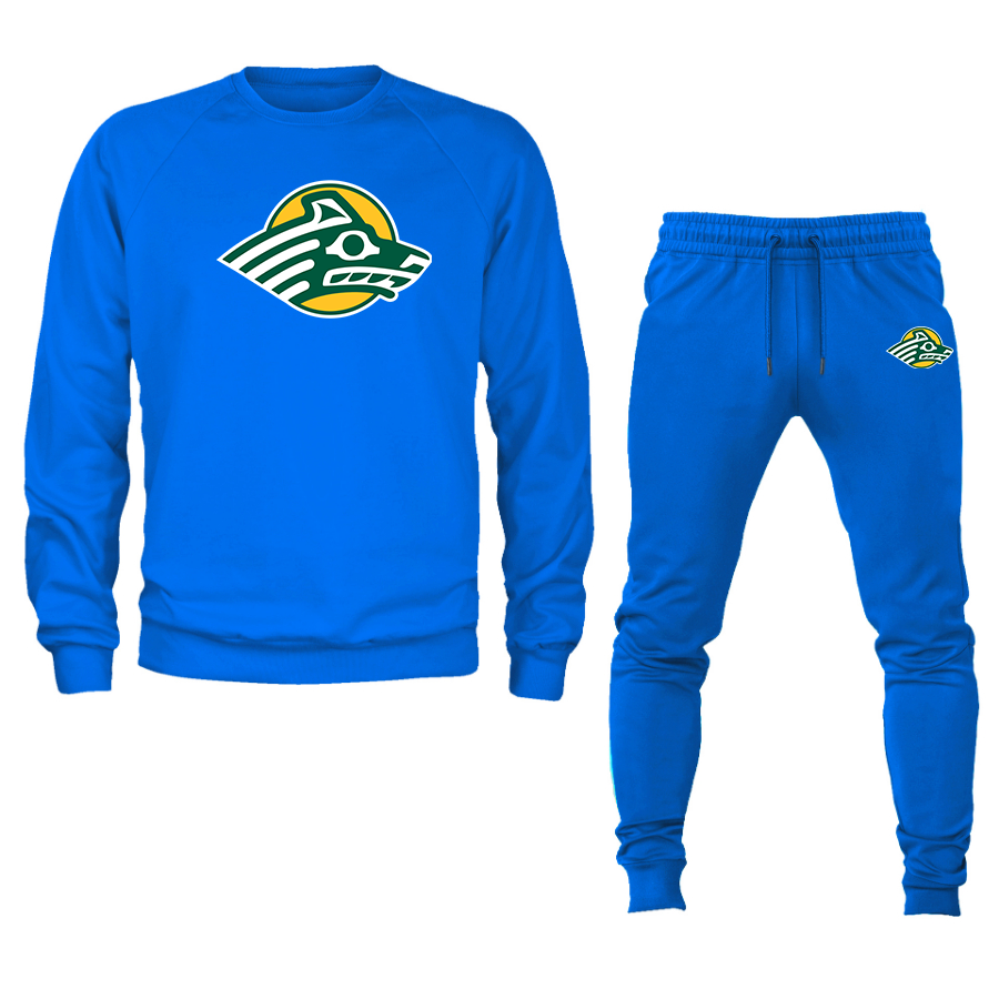 Men's Alaska Anchorage Seawolves  Crewneck Sweatshirt Joggers Suit