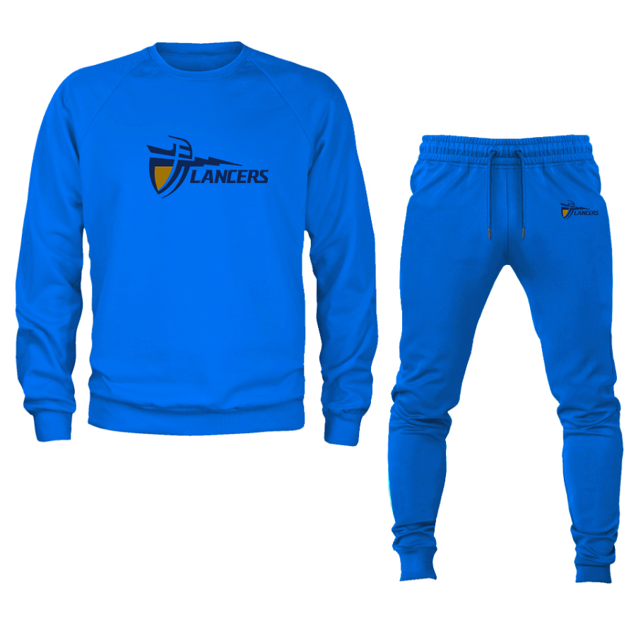 Men's California Baptist Lancers Crewneck Sweatshirt Joggers Suit