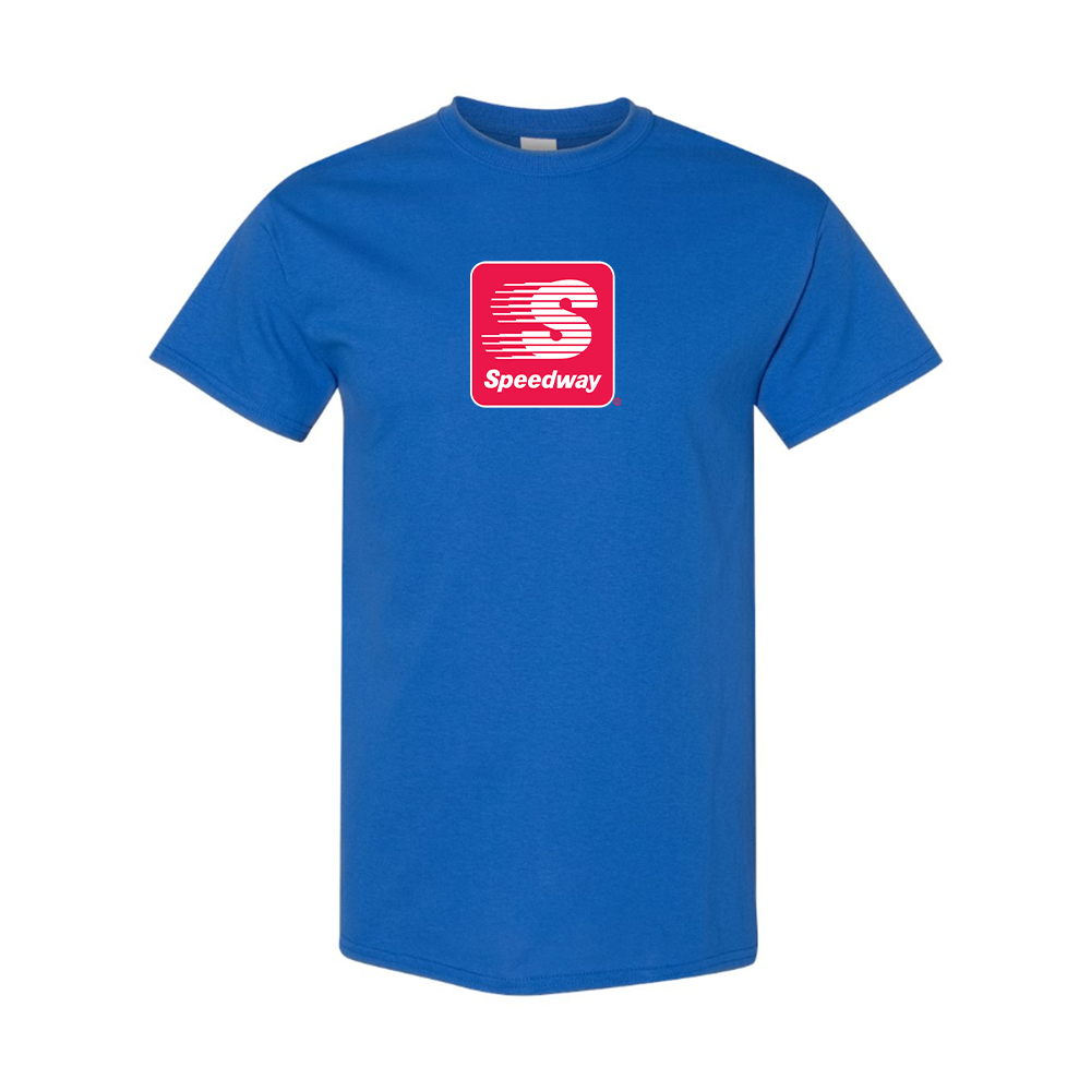 Men's Speedway Gas Station Logo Cotton T-Shirt
