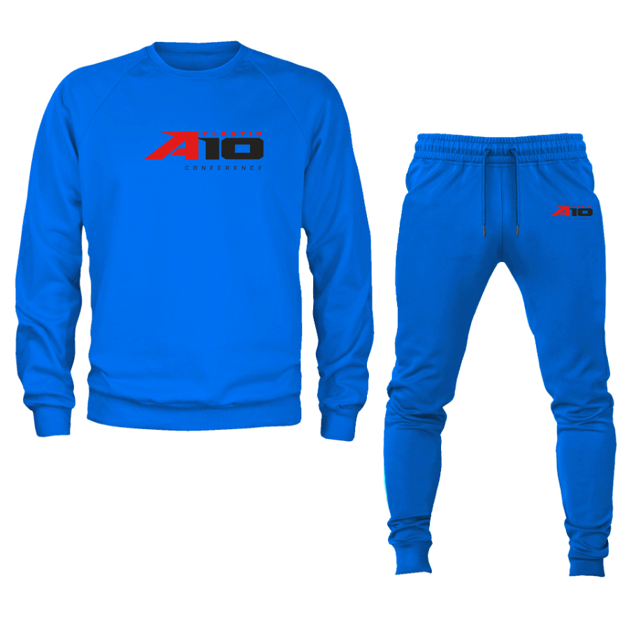 Men's  Atlantic 10 Conference  Crewneck Sweatshirt Joggers Suit