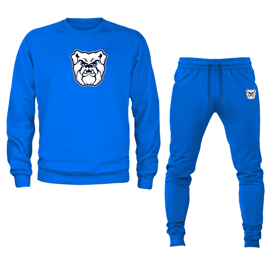 Men's Butler Bulldogs  Crewneck Sweatshirt Joggers Suit