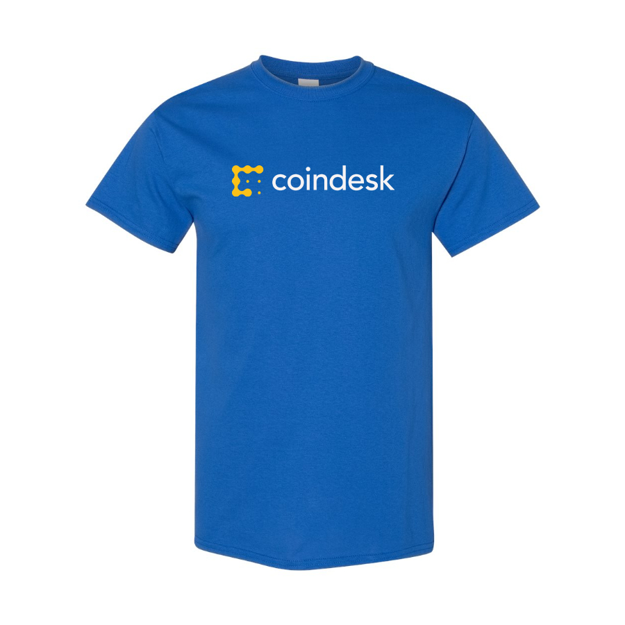Men's CoinDesk  Logo Cotton T-Shirt