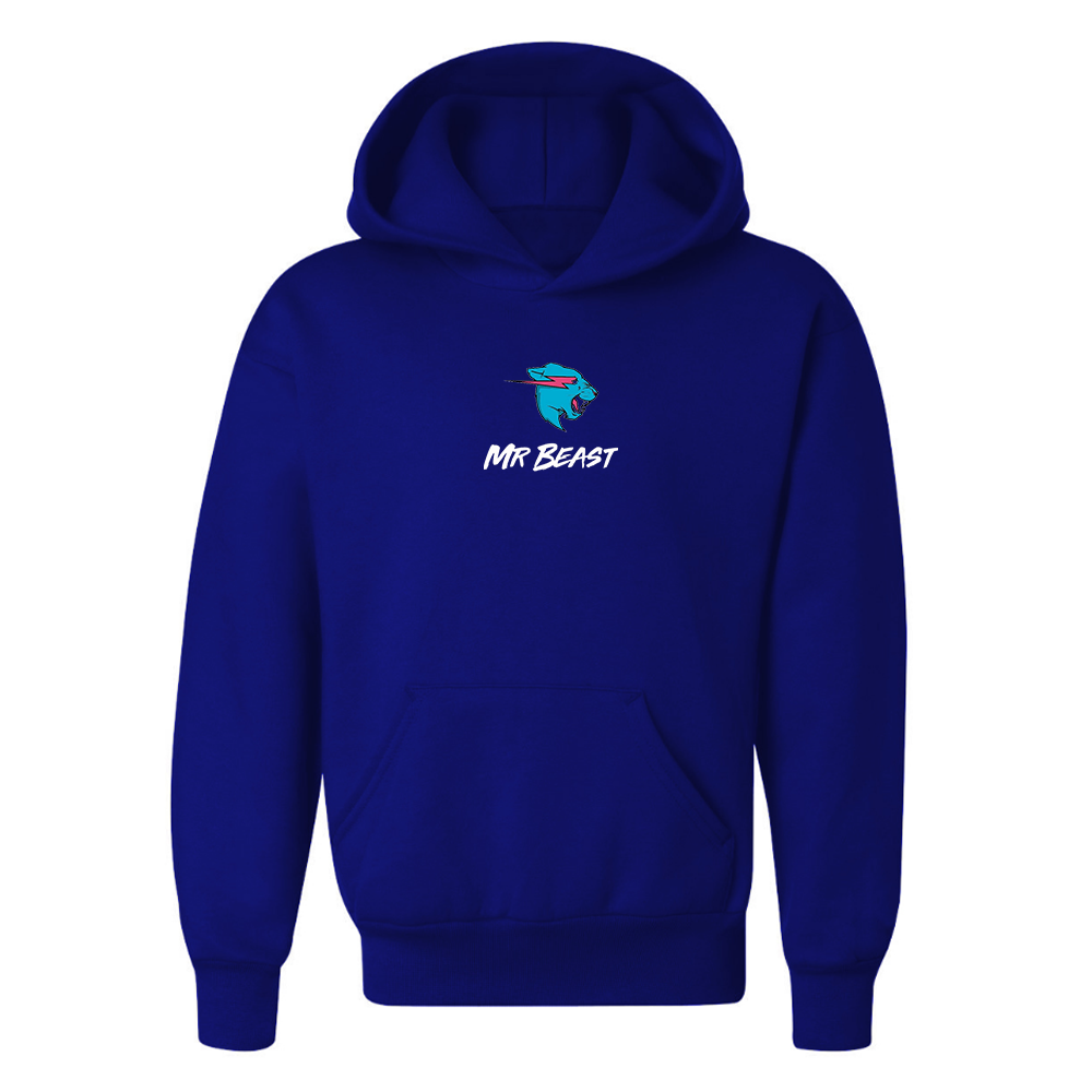 Youth Mr Beast Logo Pullover Hoodie