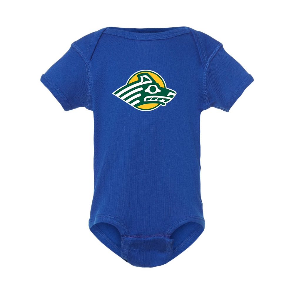 Alaska Anchorage Seawolves  Rabbit Skins Infant Baby Rib Bodysuit