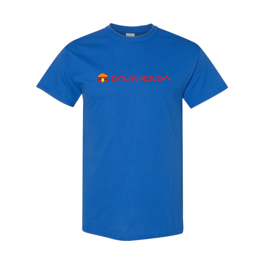 Men's Davivienda Logo Cotton T-Shirt