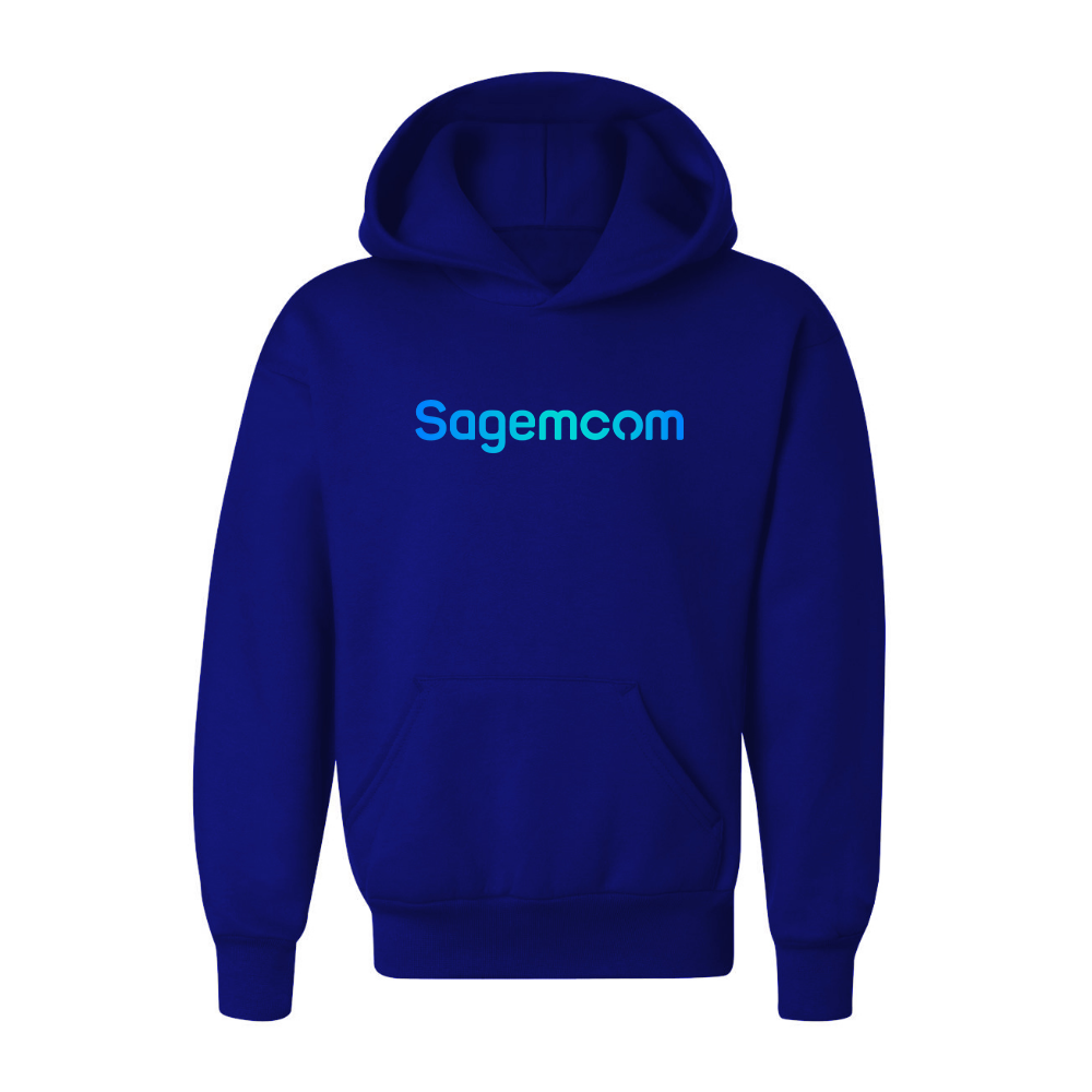 Youth Sagemcom Logo Pullover Hoodie