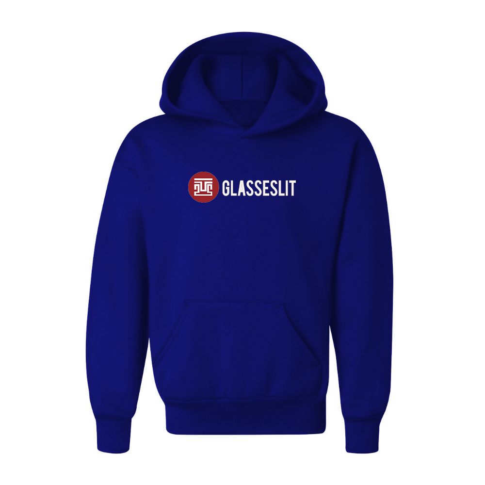 Youth Glasseslit Logo  Pullover Hoodie