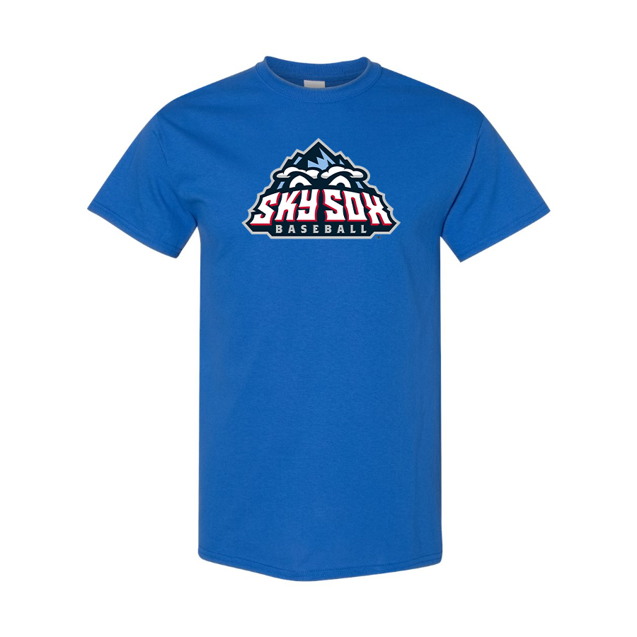 Men's Colorado Springs Sky Sox Logo Cotton T-Shirt
