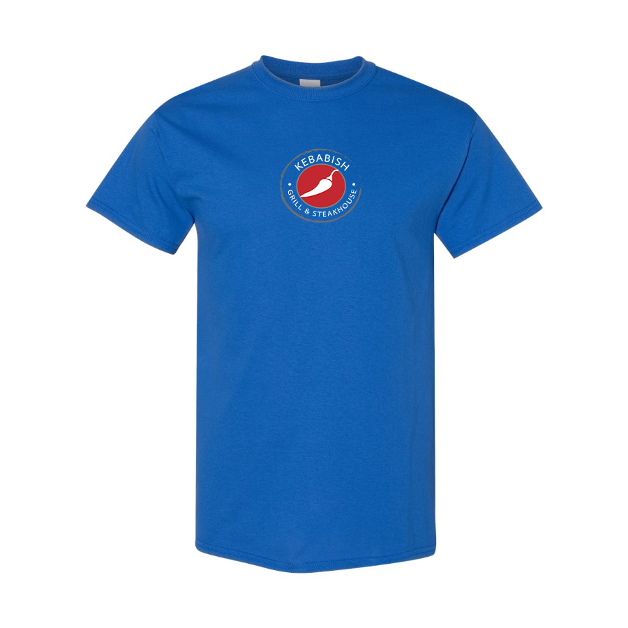 Men's Kebabish Grill & Steakhouse Logo Cotton T-Shirt