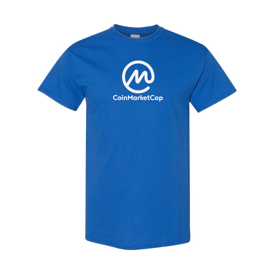Men's CoinMarketCap Logo Cotton T-Shirt