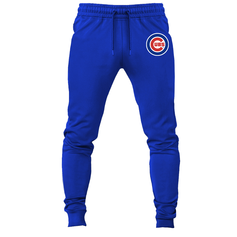 Men's Chicago Cubs Logo Sweatpants Joggers