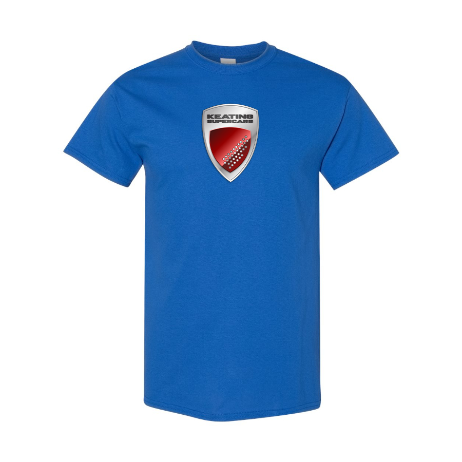 Men's Keating-Supercars Logo Cotton T-Shirt