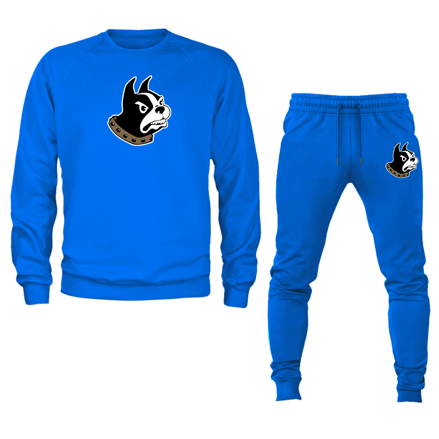 Men's    Woffrd Terriers  Crewneck Sweatshirt Joggers Suit