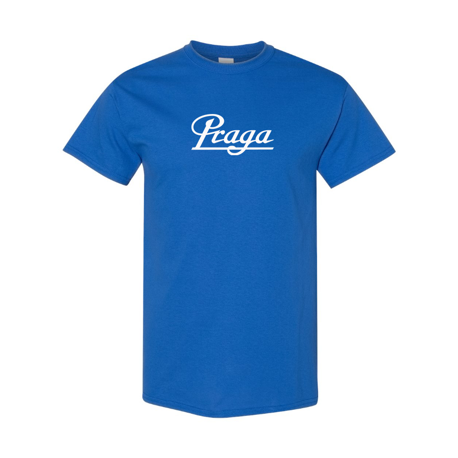 Men's Praga Logo Cotton T-Shirt