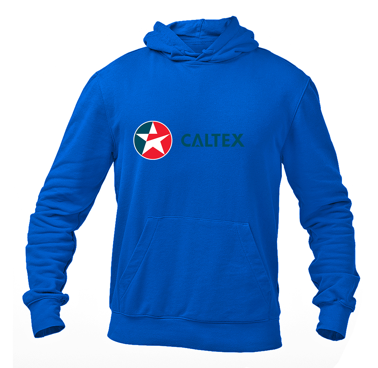 Men's Caltex Gas Station  Softstyle Midweight Hooded Sweatshirt