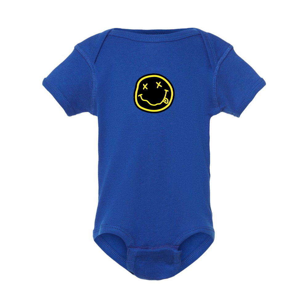 Nirvana Yellow and Black Face Rabbit Skins Infant Baby Rib Bodysuit