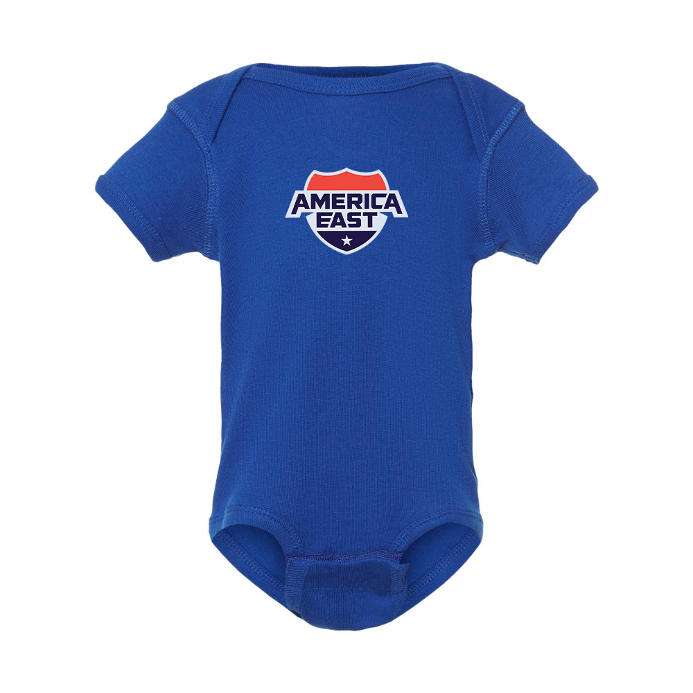 America East Conference  Rabbit Skins Infant Baby Rib Bodysuit