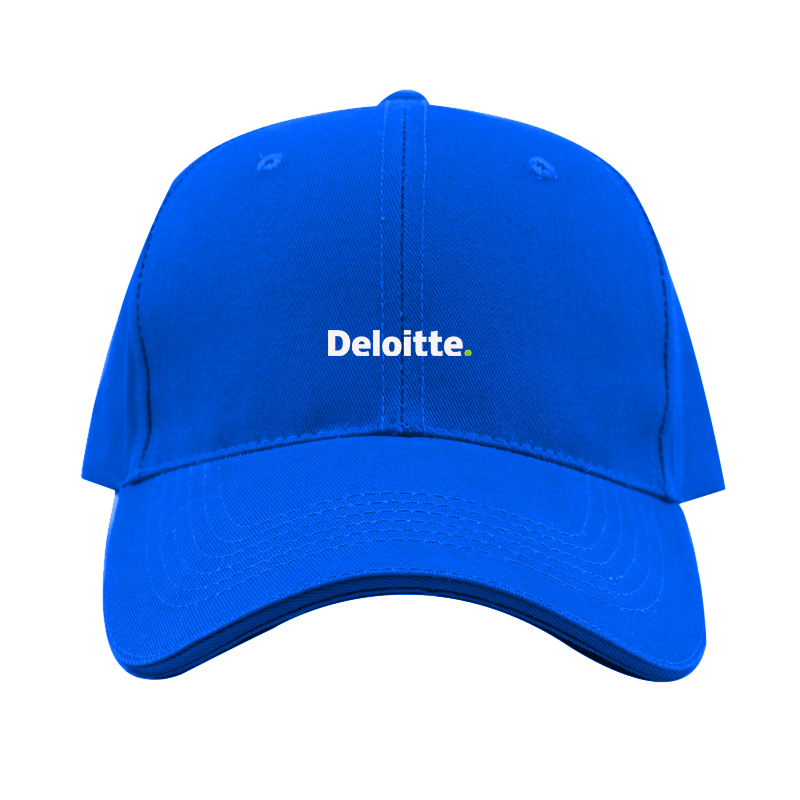 Deloitte  Logo  Dad Baseball Cap Hat