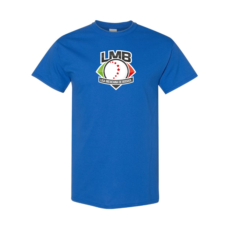 Men's Liga Mexicana de Béisbol Logo Cotton T-Shirt