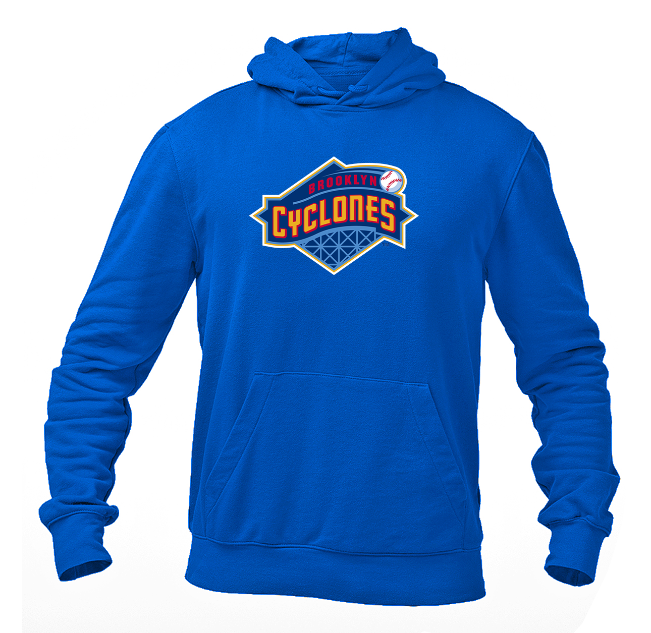 Men's Brooklyn Cyclones Logo Pullover Hoodie