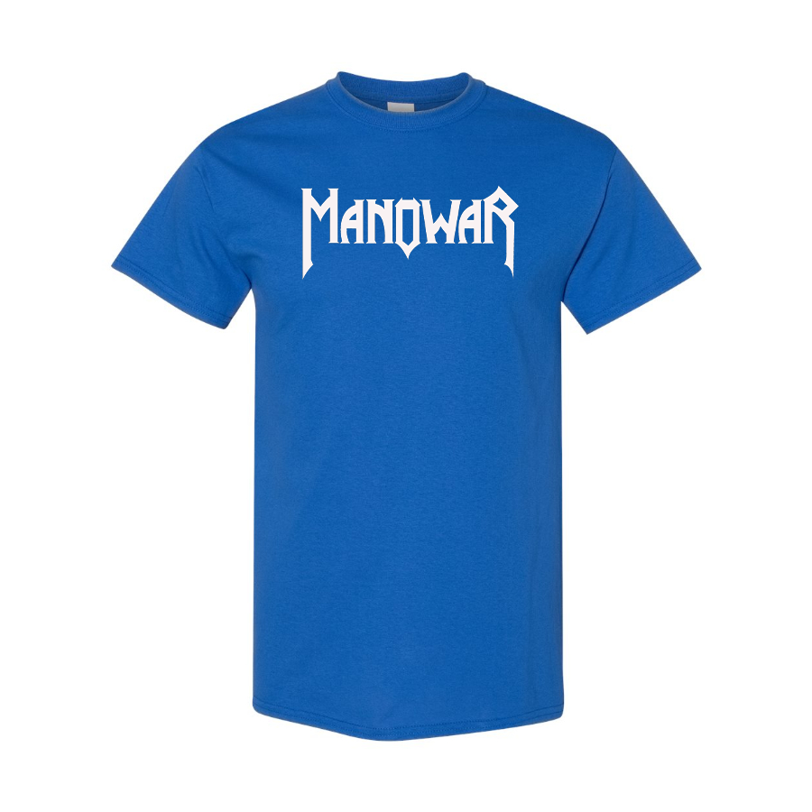 Men's Manowar Logo Cotton T-Shirt