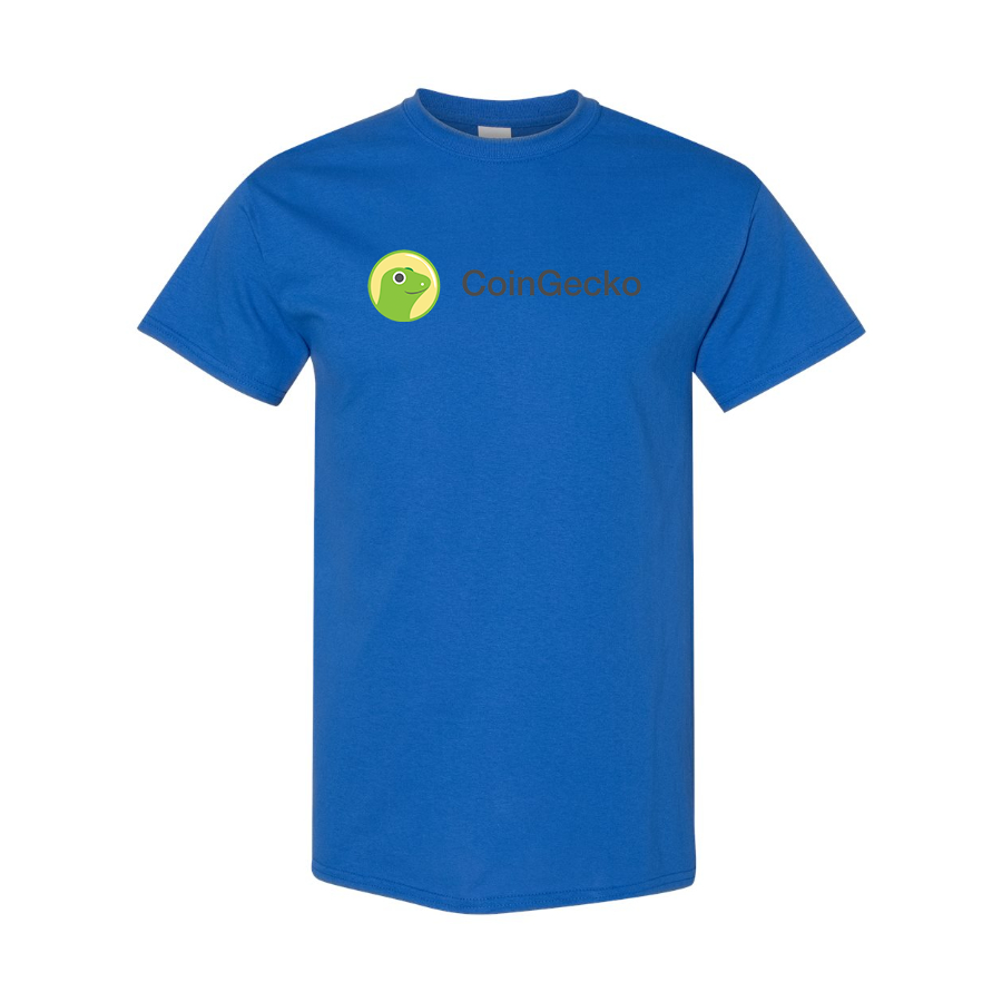 Men's CoinGecko  Logo Cotton T-Shirt