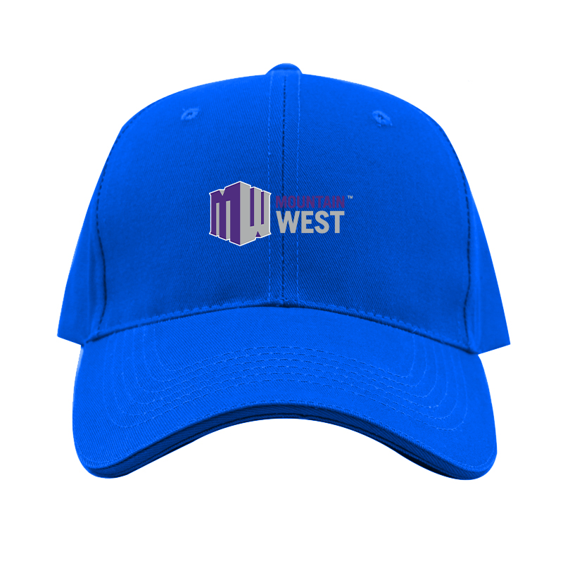 Mountain West Conference Logo Dad Baseball Cap Hat