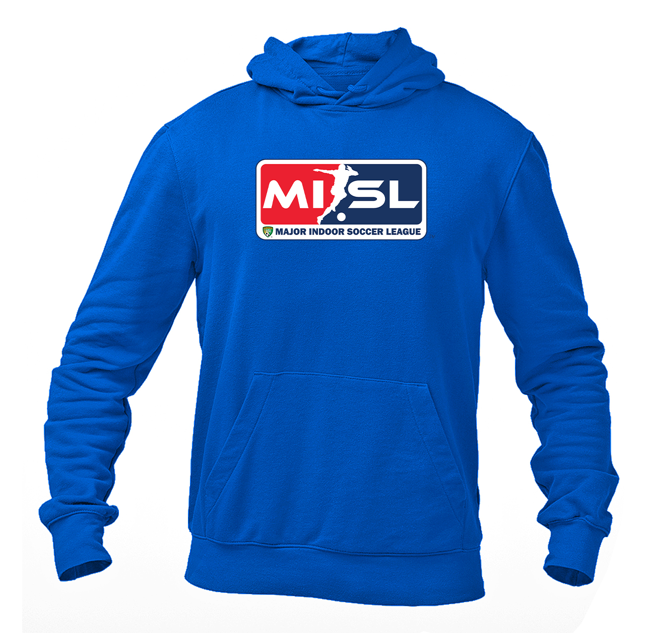 Men's Major Indoor Soccer League Logo Pullover Hoodie