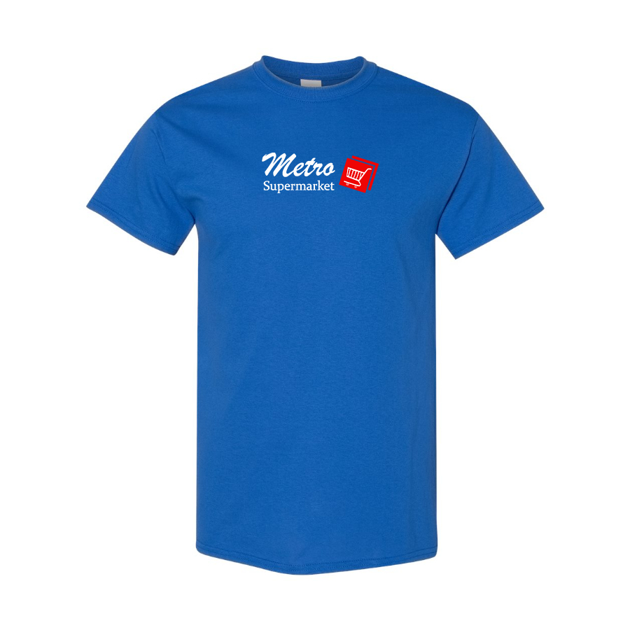Men's Metro Supermarket Logo   Cotton T-Shirt