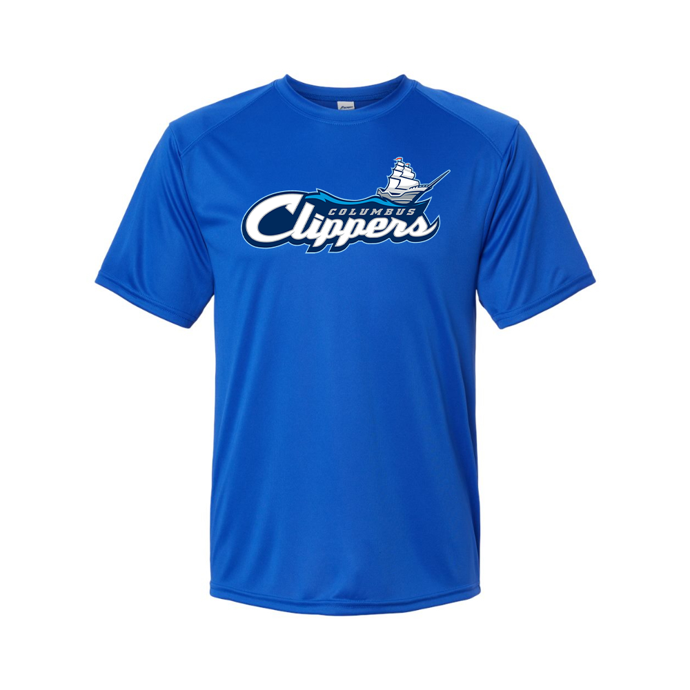Men's Columbus Clippers Logo Performance T-Shirt