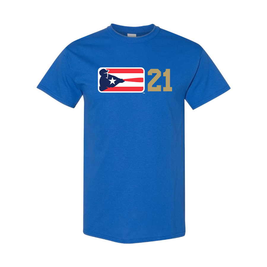 Men's  Liga de Beisbol Profesional Roberto Clemente Logo Cotton T-Shirt