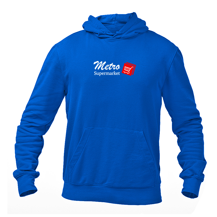 Men's Metro Supermarket  Logo  Pullover Hoodie