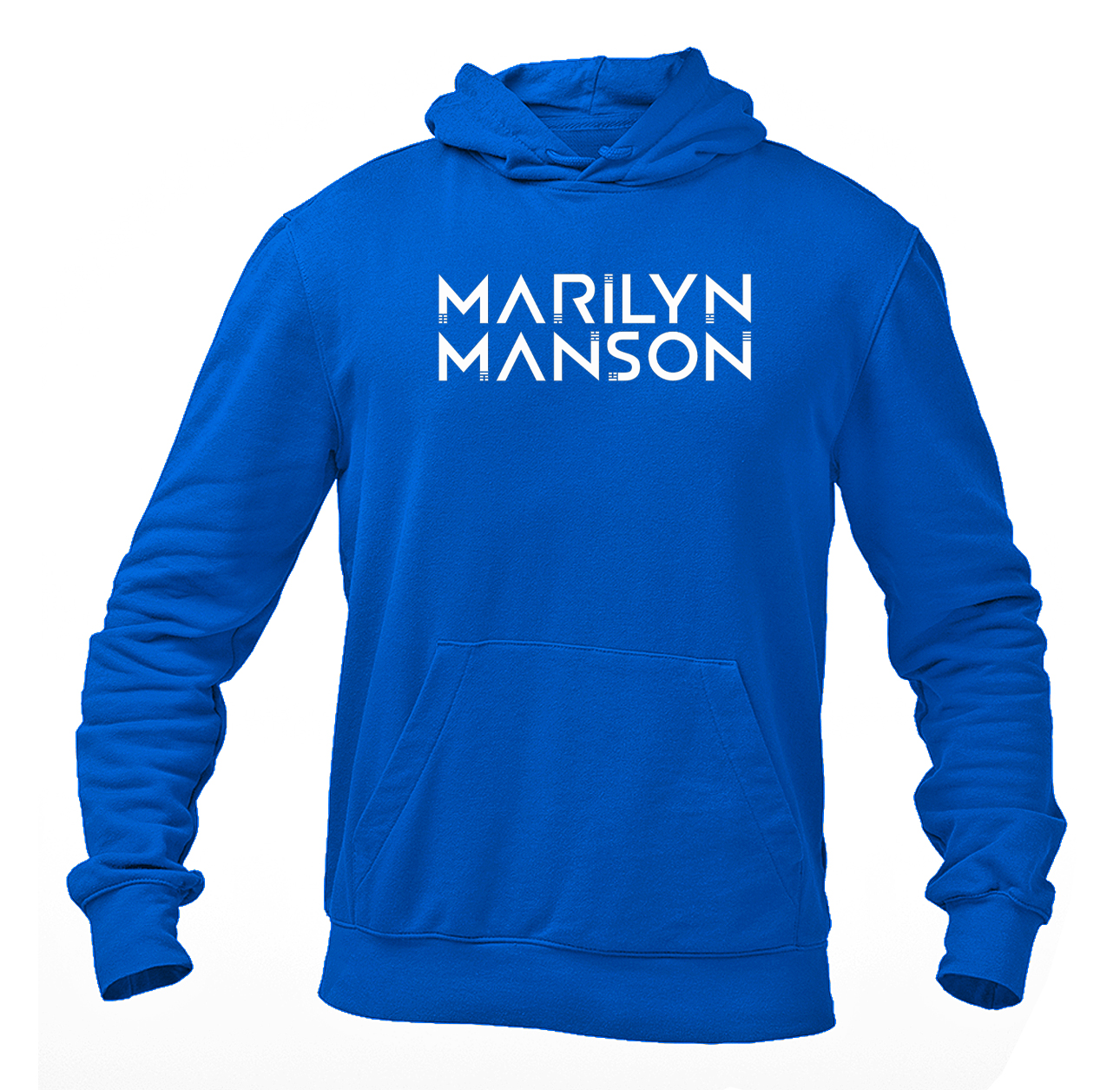 Men's Marilyn Manson Logo Pullover Hoodie