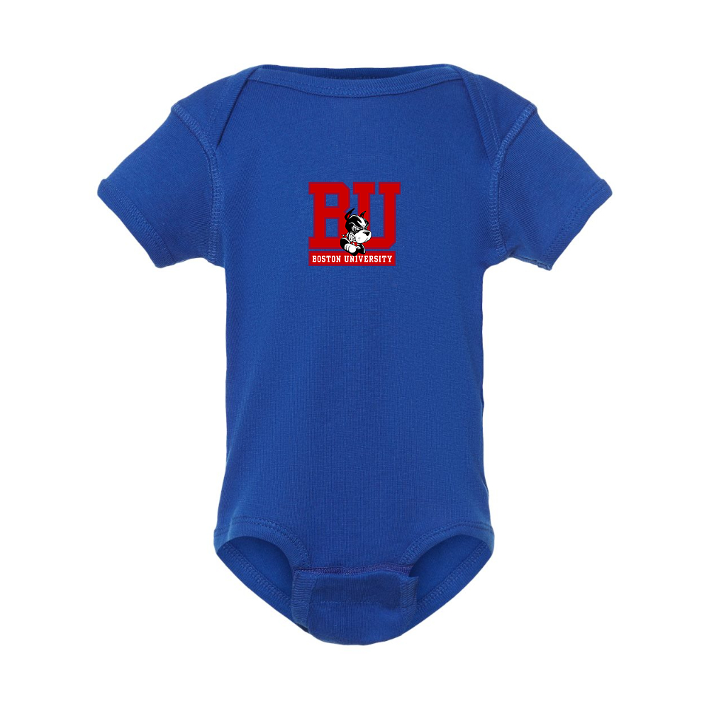 Boston University Terriers Rabbit Skins Infant Baby Rib Bodysuit