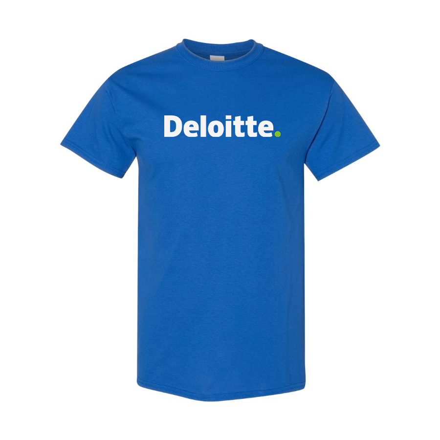 Men's Deloitte Logo Cotton T-Shirt