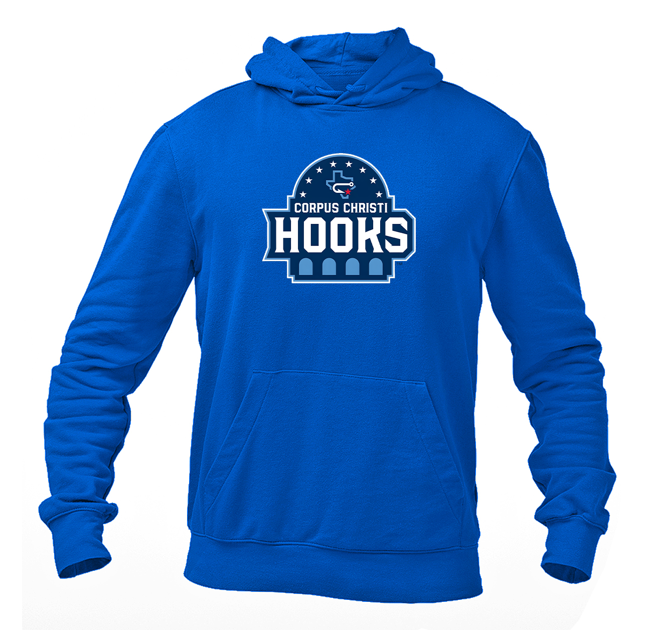 Men's Corpus Christi Hooks Logo Pullover Hoodie