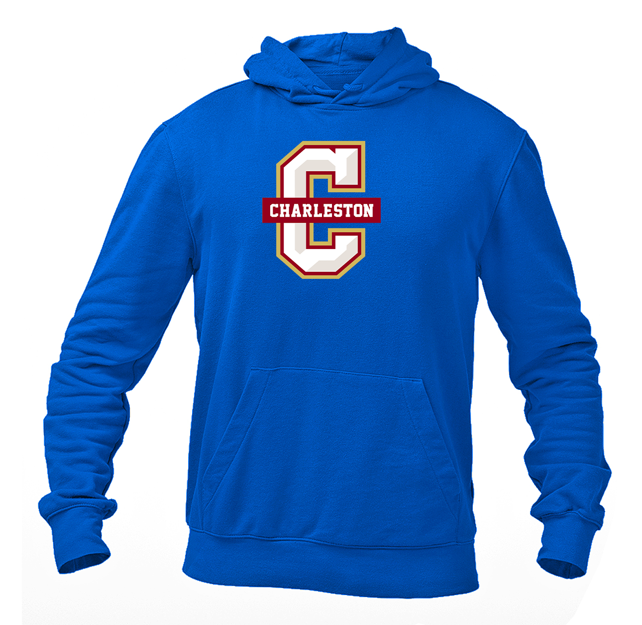 Men's Charleston Cougars Heavy Blend Hooded Sweatshirt