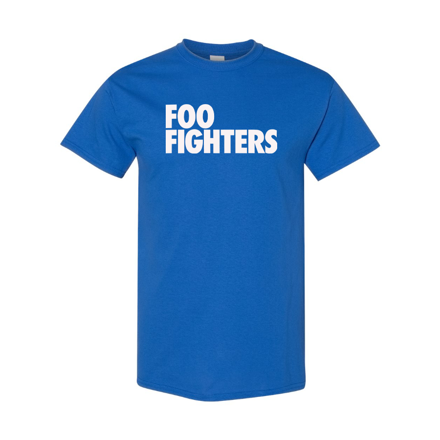 Men's Foo Fighters Logo Cotton T-Shirt